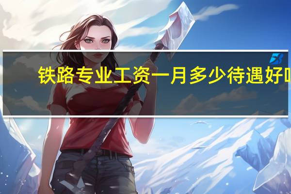 铁路专业工资一月多少 待遇好吗