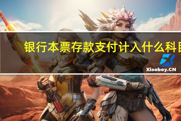 银行本票存款支付计入什么科目（银行本票存款）