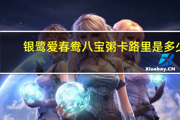 银鹭爱春鸯 八宝粥卡路里是多少