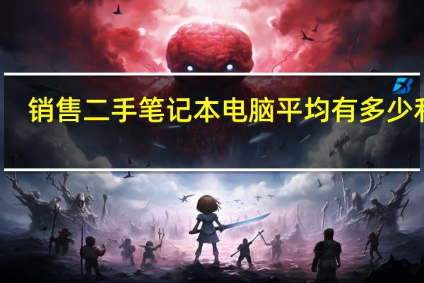 销售二手笔记本电脑平均有多少利润