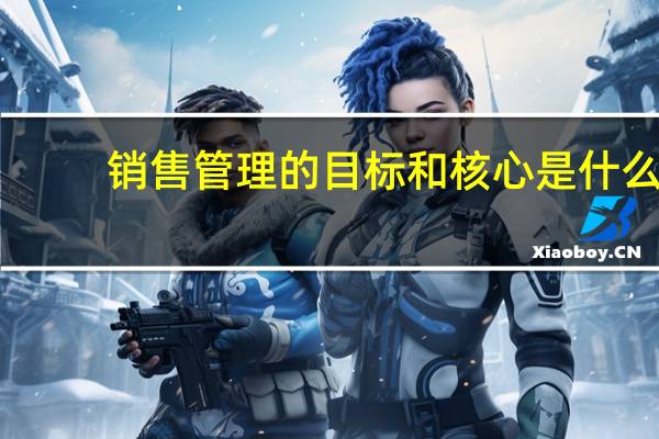 销售管理的目标和核心是什么