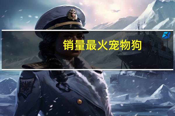 销量最火宠物狗