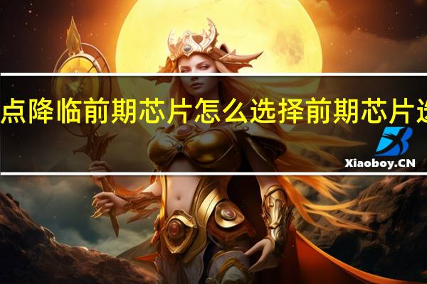 锚点降临前期芯片怎么选择 前期芯片选择推荐
