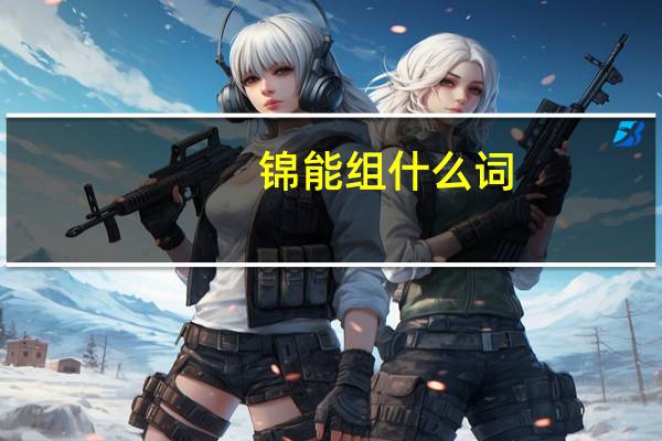 锦能组什么词