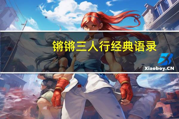 锵锵三人行经典语录