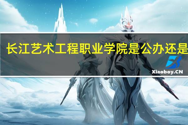 长江艺术工程职业学院是公办还是民办
