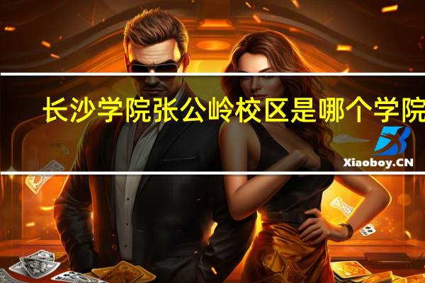 长沙学院张公岭校区是哪个学院的