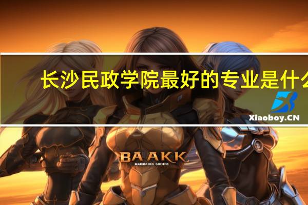 长沙民政学院最好的专业是什么