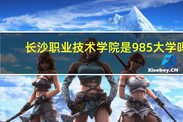 长沙职业技术学院是985大学吗
