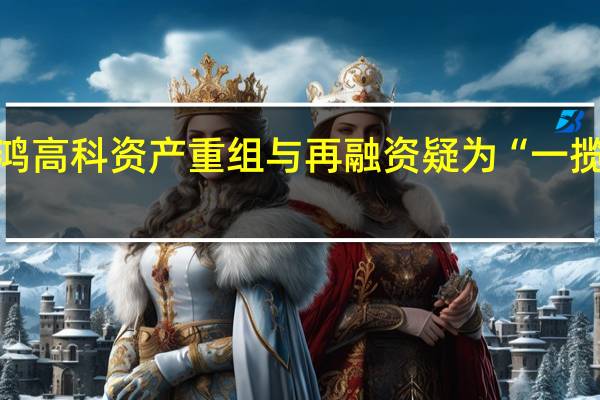 长鸿高科资产重组与再融资疑为“一揽子交易”