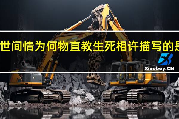 问世间情为何物直教生死相许描写的是谁写的（问世间情为何物直教生死相许描写的是）