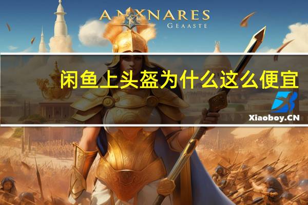 闲鱼上头盔为什么这么便宜
