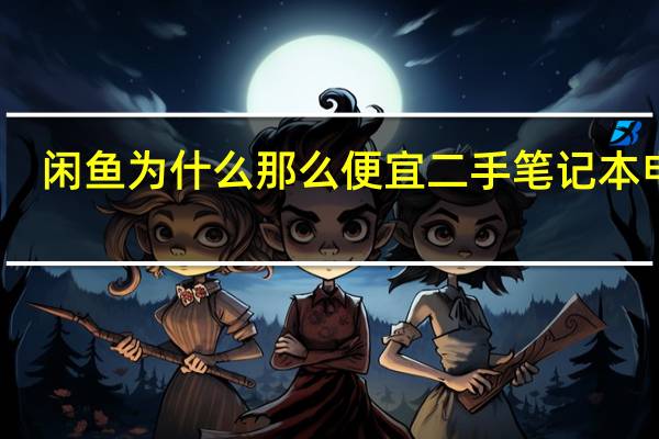 闲鱼为什么那么便宜二手笔记本电脑