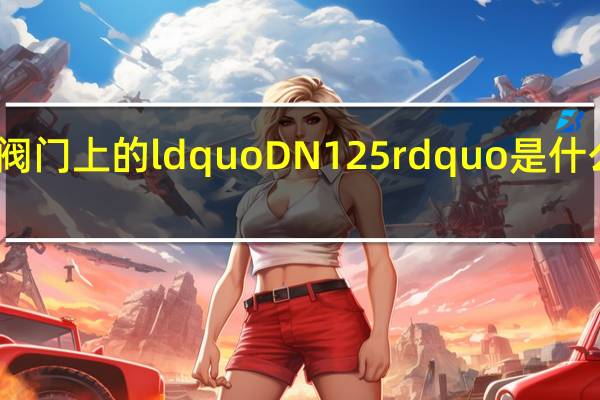 阀门上的ldquo DN125 rdquo是什么意思？