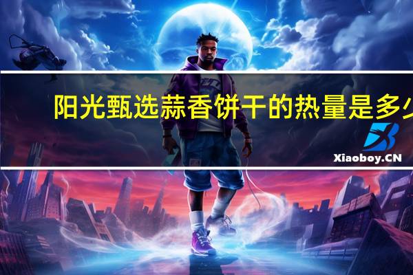 阳光甄选 蒜香饼干的热量是多少