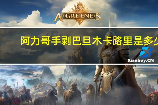 阿力哥 手剥巴旦木卡路里是多少