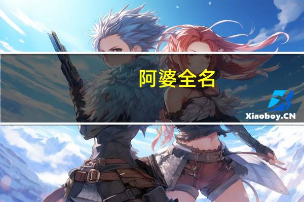 阿婆全名(阿婆的夏令营简介)