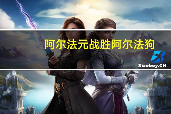 阿尔法元战胜阿尔法狗（阿尔法狗长什么样）