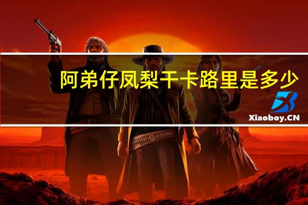 阿弟仔 凤梨干卡路里是多少