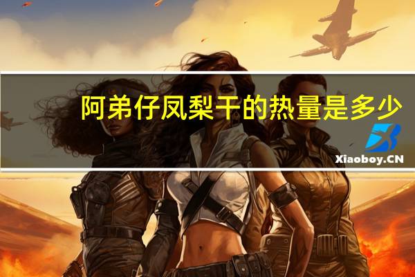 阿弟仔 凤梨干的热量是多少