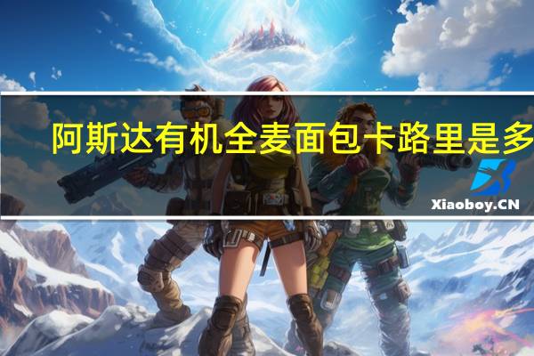 阿斯达 有机全麦面包卡路里是多少
