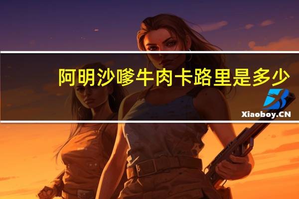 阿明 沙嗲牛肉卡路里是多少