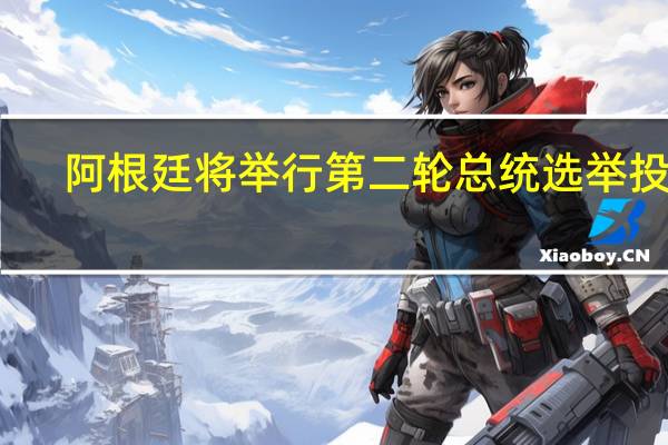 阿根廷将举行第二轮总统选举投票