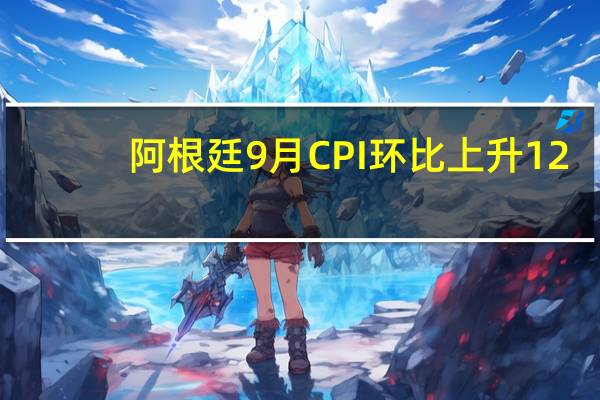 阿根廷9月CPI环比上升12.7%预期为11.5%9月CPI同比上升138.3预期为135.0%9月布宜诺斯艾利斯CPI环比上升12.2%同比上升138.3%