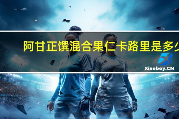 阿甘正馔 混合果仁卡路里是多少