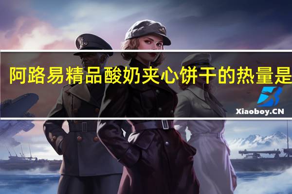阿路易 精品酸奶夹心饼干的热量是多少