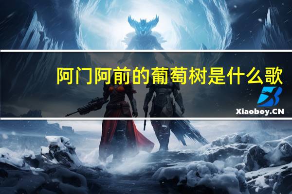 阿门阿前的葡萄树是什么歌（阿门是什么梗）