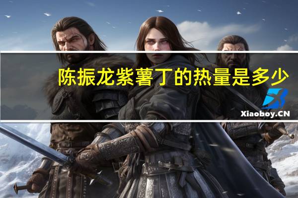 陈振龙 紫薯丁的热量是多少