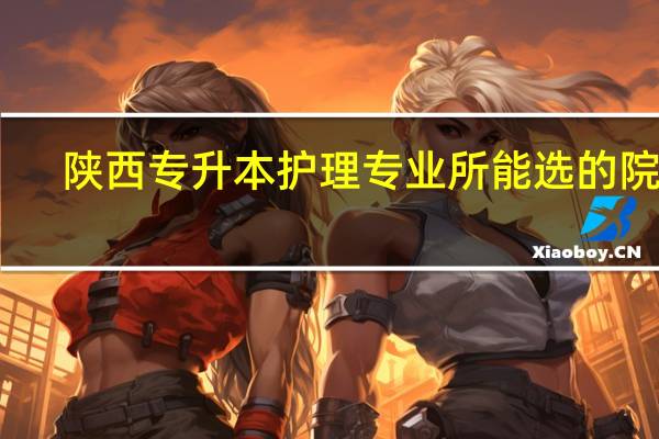 陕西专升本护理专业所能选的院校