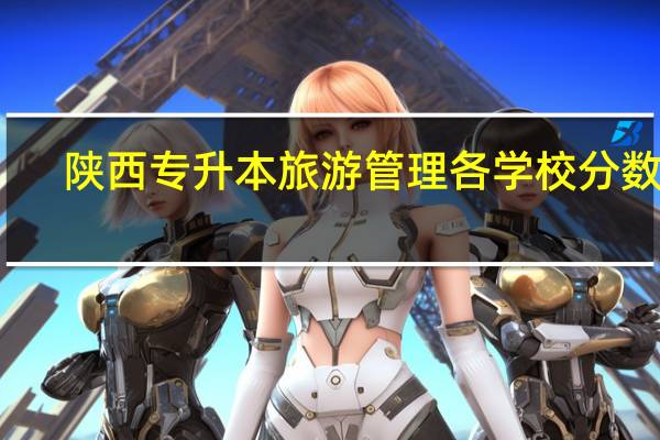 陕西专升本旅游管理各学校分数线