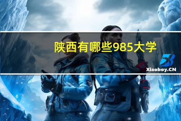 陕西有哪些985大学