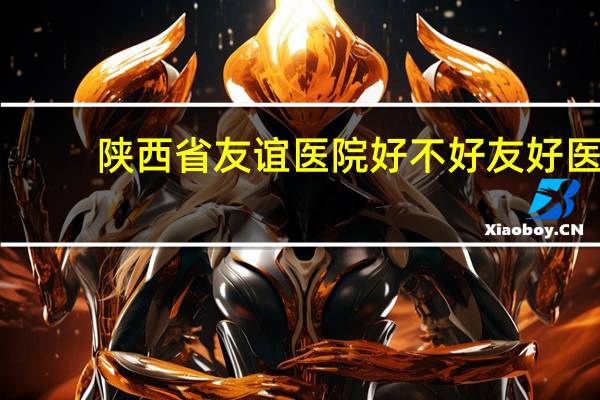 陕西省友谊医院好不好 友好医院是三甲医院吗