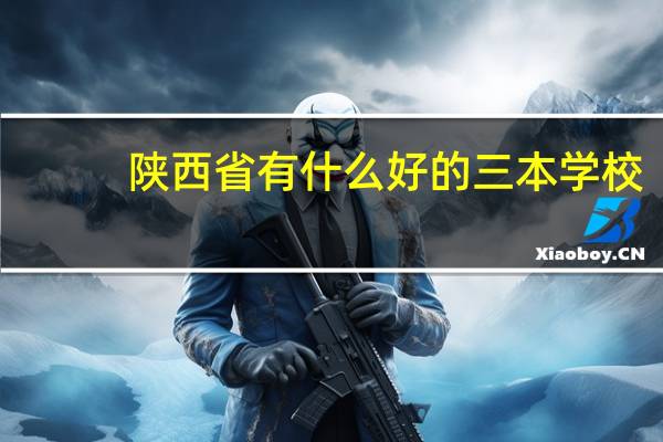 陕西省有什么好的三本学校