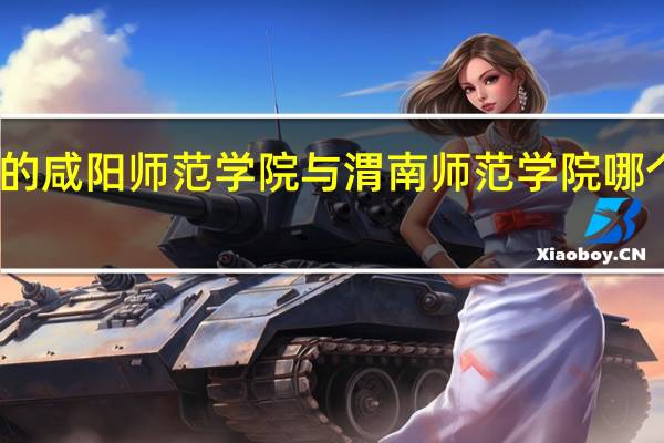 陕西省的咸阳师范学院与渭南师范学院哪个更好一些呢