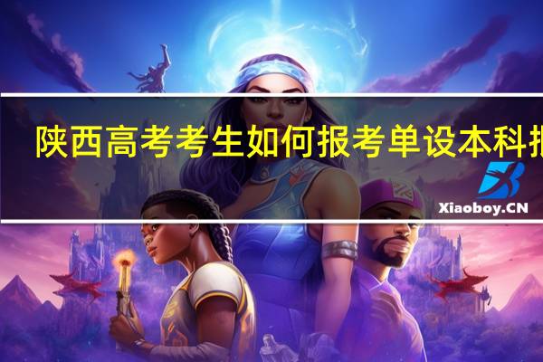 陕西高考考生如何报考单设本科批次