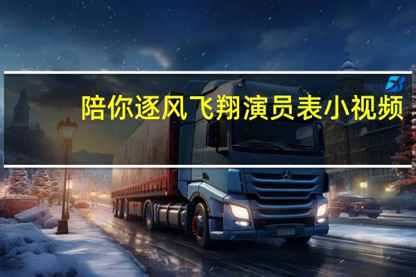 陪你逐风飞翔演员表小视频（陪你逐风飞翔演员表）