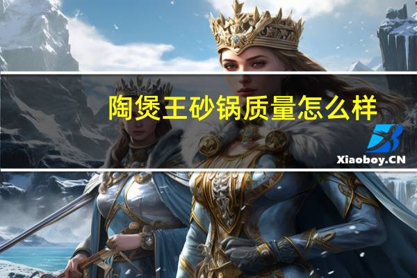陶煲王砂锅质量怎么样
