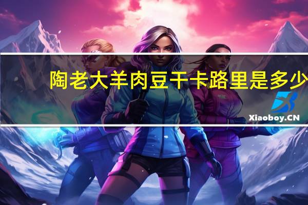 陶老大 羊肉豆干卡路里是多少