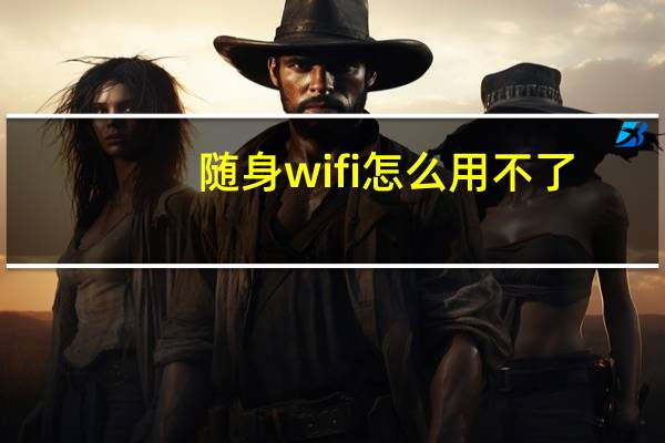 随身wifi怎么用不了（随身wifi怎么用）