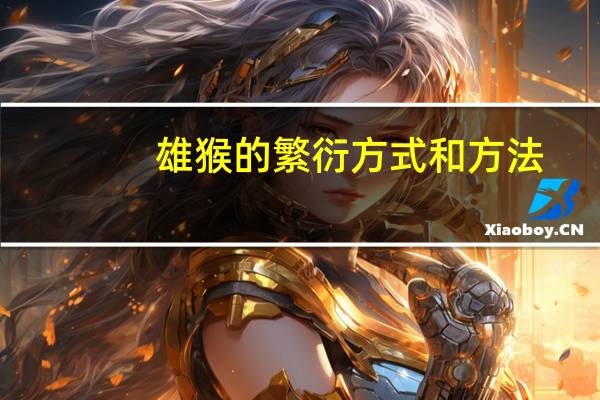 雄猴的繁衍方式和方法