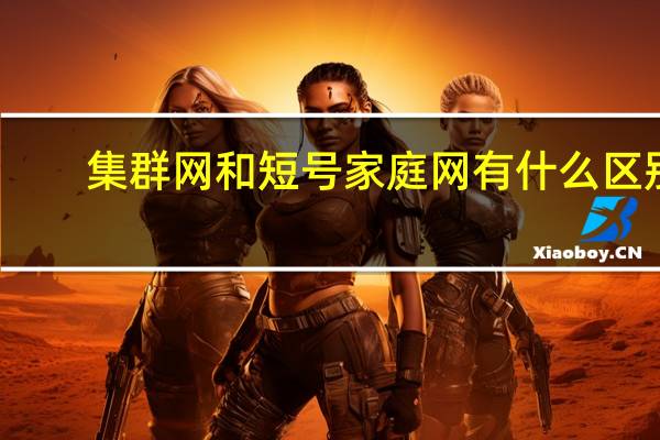 集群网和短号家庭网有什么区别（集群网）