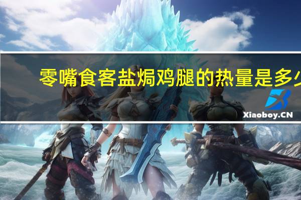 零嘴食客 盐焗鸡腿的热量是多少