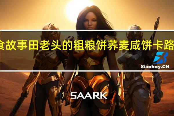 零食故事 田老头的粗粮饼荞麦咸饼卡路里是多少