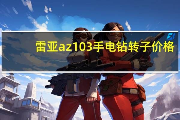 雷亚az103手电钻转子价格