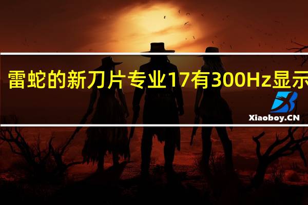 雷蛇的新刀片专业17有300Hz显示选项