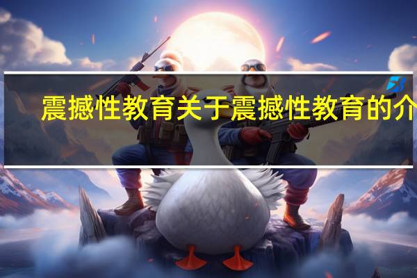 震撼性教育 关于震撼性教育的介绍